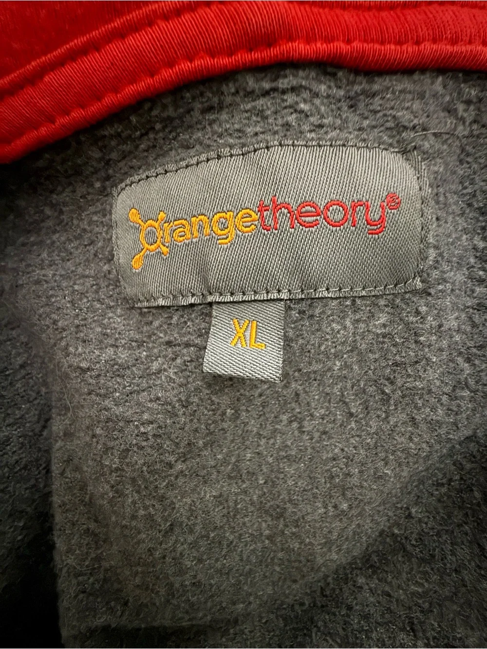 Orange theory hoodie xl